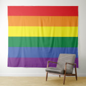 LGBT Pride Wall Tapestry (Extra groot) Wandkleed (In Situ (horizontaal))