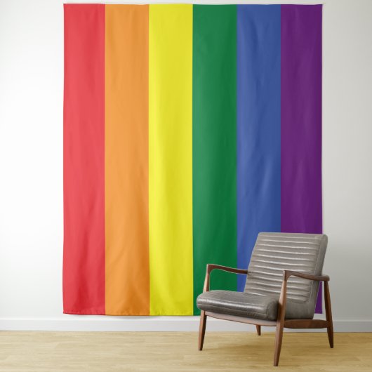 LGBT Pride Wall Tapestry (Extra groot) Wandkleed (In situ)