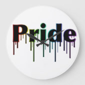 LGBT+ Pride wandklok (Voorkant)