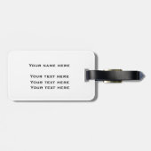 LGBT Pride Wereldkaart  Bagagelabel (Achterkant horizontaal)