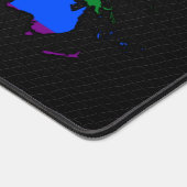 LGBT-pride wereldkaart Bureaumat (Hoek)