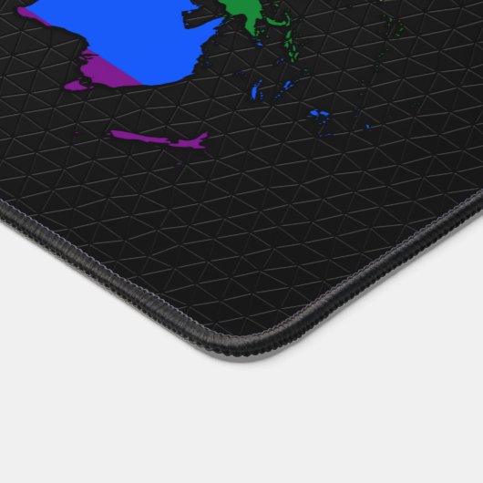 LGBT-pride wereldkaart Bureaumat (Hoek)