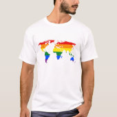 LGBT pride wereldkaart Tanktop (Voorkant)