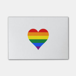 LGBT-pridehart Post-it® Notes