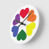 LGBT-prideharten Ronde Klok (Hoek)