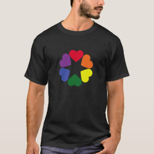 LGBT-prideharten T-shirt
