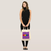 LGBT-prideharten Tote Bag (Voorkant (model))