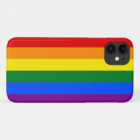 LGBT-pridevlag Case-Mate iPhone Case (Achterkant (horizontaal))