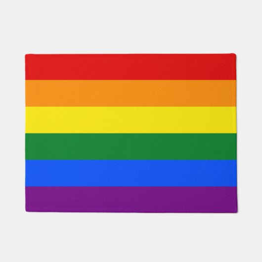 LGBT-pridevlag Doormat Deurmat (Voorkant)
