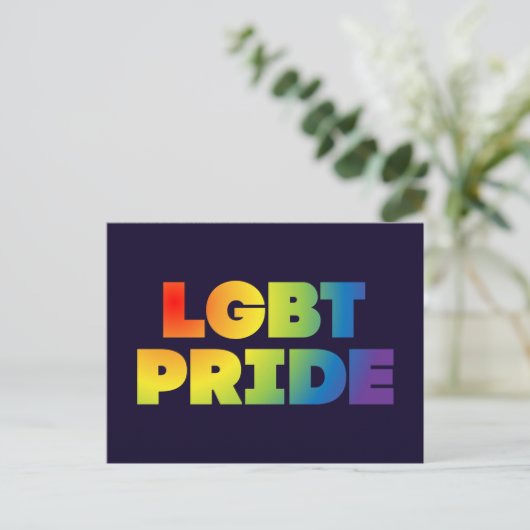 LGBT-PRIJS BRIEFKAART (Staand voorkant)