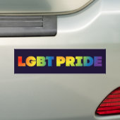 LGBT-PRIJS BUMPERSTICKER (Op auto)