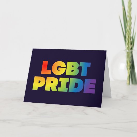 LGBT-PRIJS KAART (Voorkant)