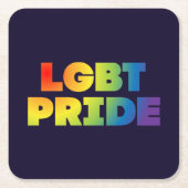 LGBT-PRIJS KARTONNEN ONDERZETTERS (Voorkant)