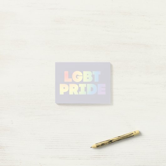 LGBT-PRIJS POST-IT® NOTES (Op bureau)
