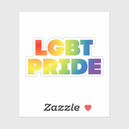 LGBT-PRIJS STICKER (Vel)