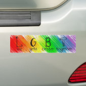 LGBT Project Logo Bumperstickers (Op auto)