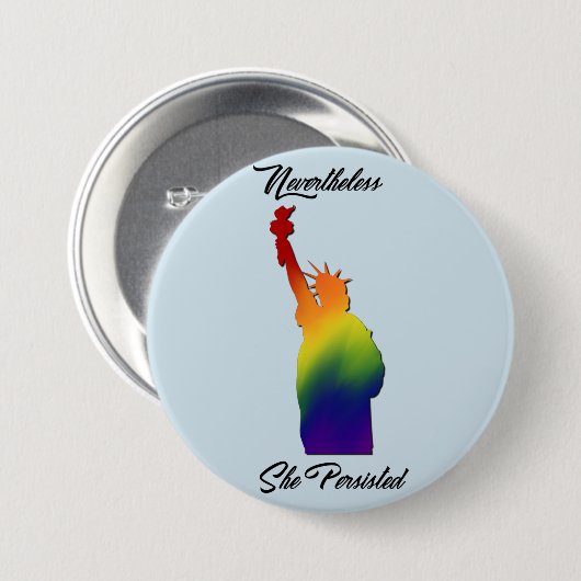 LGBT-protest verzet zich tegen Button Gelijkheid (Voorkant /achterkant)