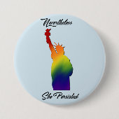 LGBT-protest verzet zich tegen Button Gelijkheid (Voorkant)