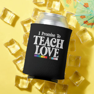 LGBT Proud Leraren Ik Beloof Van Love Gay Te Leren Blikjeskoeler