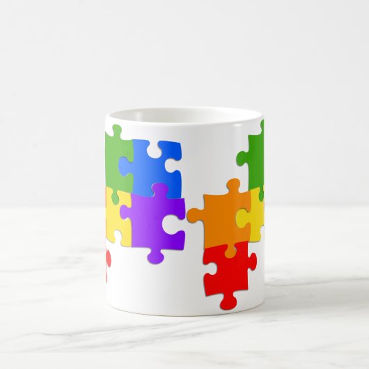 LGBT Puzzle Koffiemok (Center)