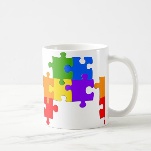 LGBT Puzzle Koffiemok (Rechts)