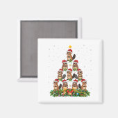 LGBT-Q Dog Paw Print Gay Pride Rainbow Heart Manne Magneet (Voorkant / Achterkant)