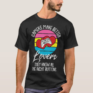 LGBT-Q Panual Pride Videogame Controller Gaming T-shirt