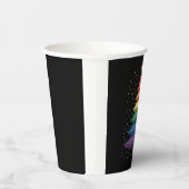 LGBT-Q Pride Christmas Tree Pajama Rainbow Flag Papieren Bekers (Rechts)