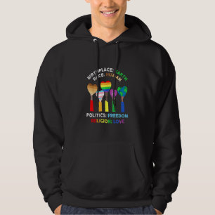 Lgbt Race Human Birthplace Earth Religies Love Hoodie