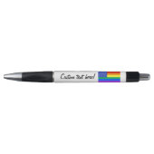 LGBT Rainbow American Flag Pen (Voorkant)