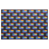LGBT Rainbow American Flag Stof (Fat Quarter)