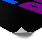 LGBT Rainbow Colors Pride Poster (Hoek)