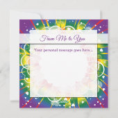 LGBT Rainbow Custom Photo Valentijnsdag Feestdagenkaart (Achterkant)