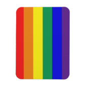 LGBT Rainbow Flag Magnet Magneet (Verticaal)