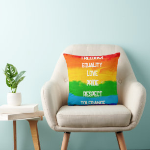 LGBT Rainbow Flag Sierkussen – Pride Decorative