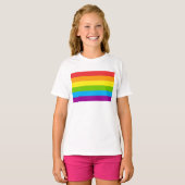 Lgbt Rainbow Flag T-shirt (Voorkant volledig)