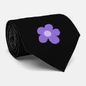 LGBT Rainbow Flowers Gay Pride-ontwerp Stropdas (Opgerold)