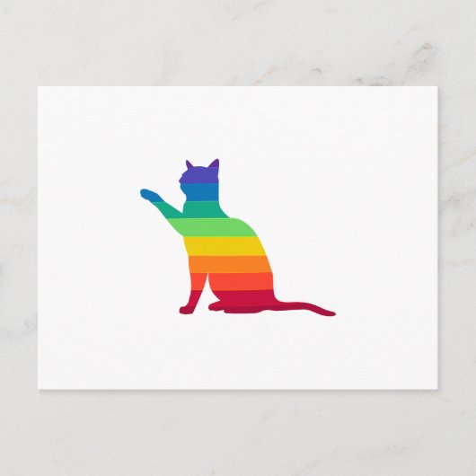LGBT Rainbow Gay Pride Ca Briefkaart (Voorkant)
