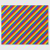 LGBT Rainbow Gay Pride Flag Cadeaupapier (Vlak)