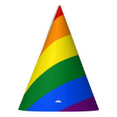 LGBT Rainbow Gay Pride Flag Feesthoedjes (Links)