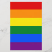 LGBT Rainbow Gay Pride Flag Flyer (Voorkant)