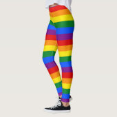 LGBT Rainbow Gay Pride Flag Leggings (Links)