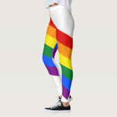 LGBT Rainbow Gay Pride Flag Leggings (Links)