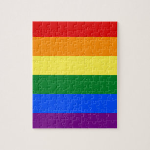 LGBT Rainbow Gay Pride Flag Legpuzzel