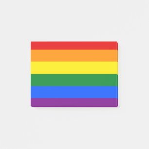 LGBT Rainbow Gay Pride Flag Post-it® Notes