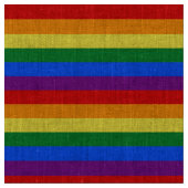 LGBT Rainbow Gay Pride Flag Stof (Close Up)