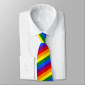 LGBT Rainbow Gay Pride Flag Stropdas (Gebonden)