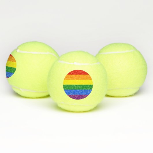 LGBT Rainbow Gay Pride Flag Tennisballen (Multi)