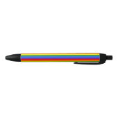 LGBT Rainbow Gay Pride Flag Zwarte Inkt Pen (Bodem)