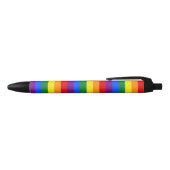 LGBT Rainbow Gay Pride Flag Zwarte Inkt Pen (Bovenkant)